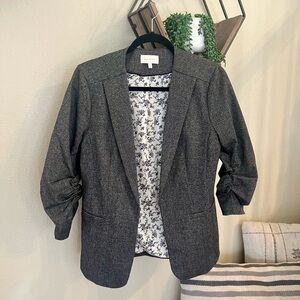 EUC Stitch Fix Skies Are Blue Women's Gray Blazer Size Medium